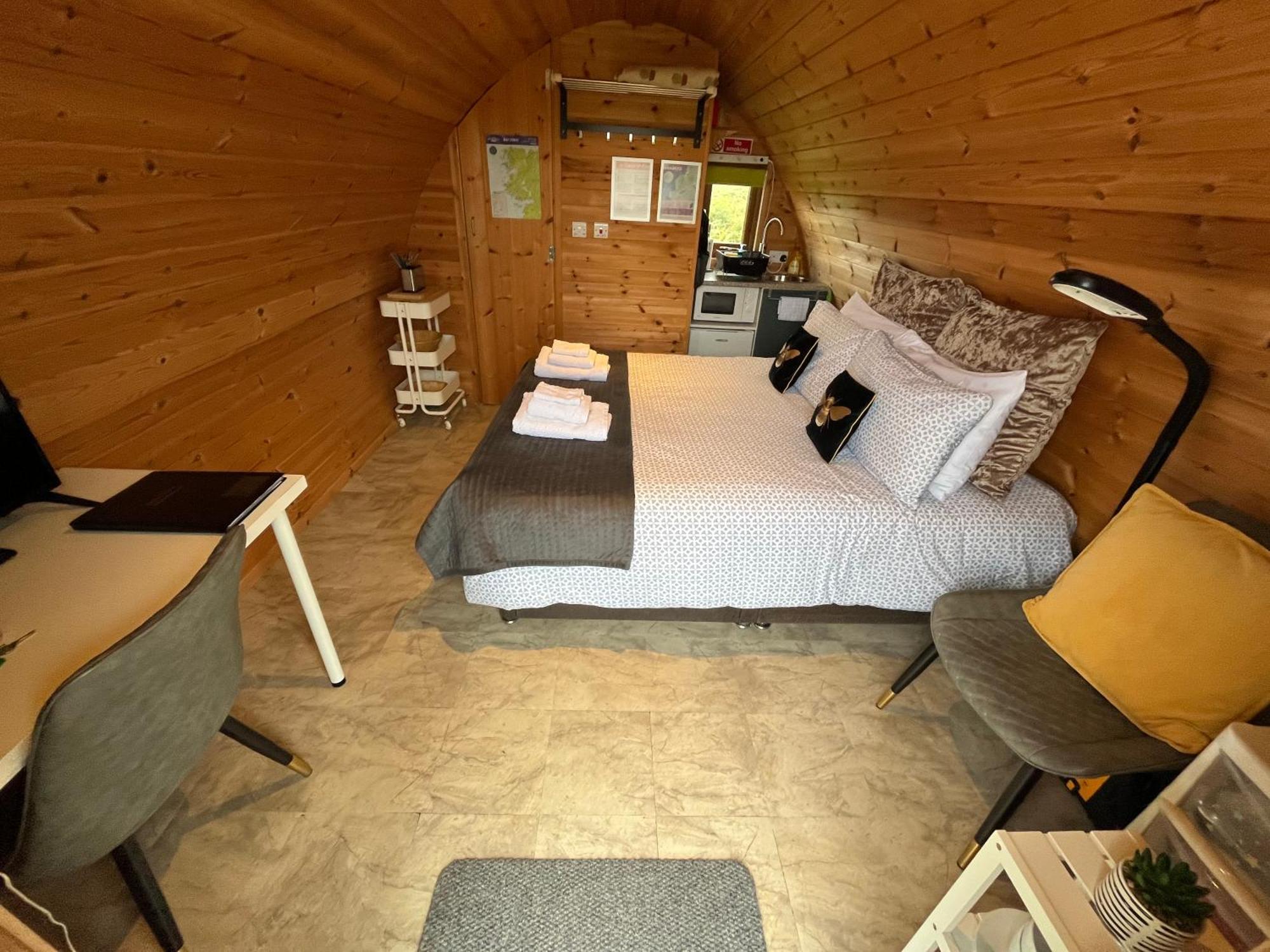Earls View Pod Hotel Carna Buitenkant foto